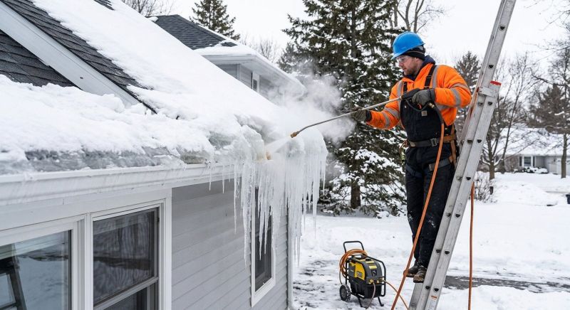 Ice Dam Removal in Gig Harbor, WA