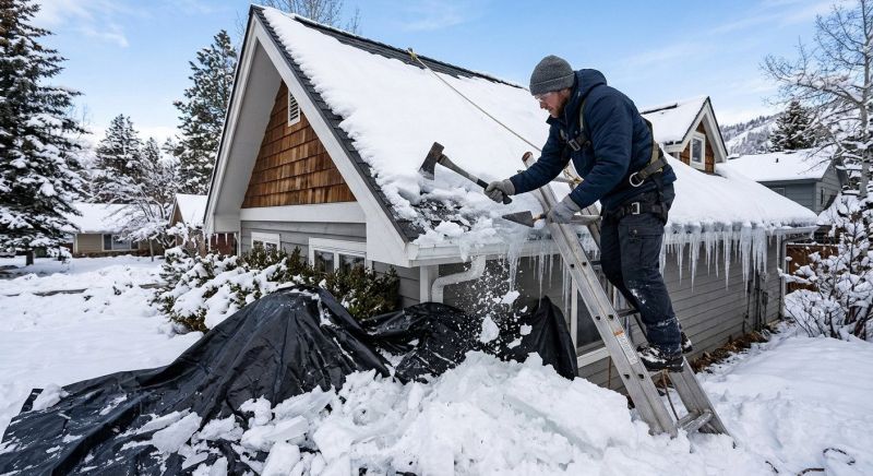 Ice Dam Repair in Edmond, OK