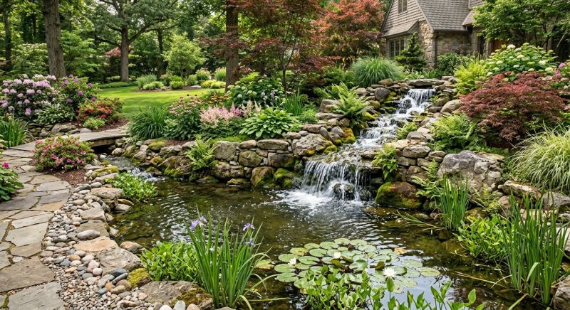Waterfall Landscaping in Honolulu, HI